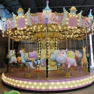 Carrusel de Animales Adorables de Alta Calidad para Parques de Diversiones al Aire Libre, 16 Asientos, para Niños y Adultos, en Oferta - Product Image 3