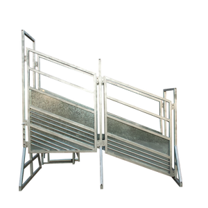 Professionele Verstelbare Draagbare Vee Laadhelling Voor Vee Behandeling Zware Mobiele Vee Opritten Voor Verkoop - Product Image 1