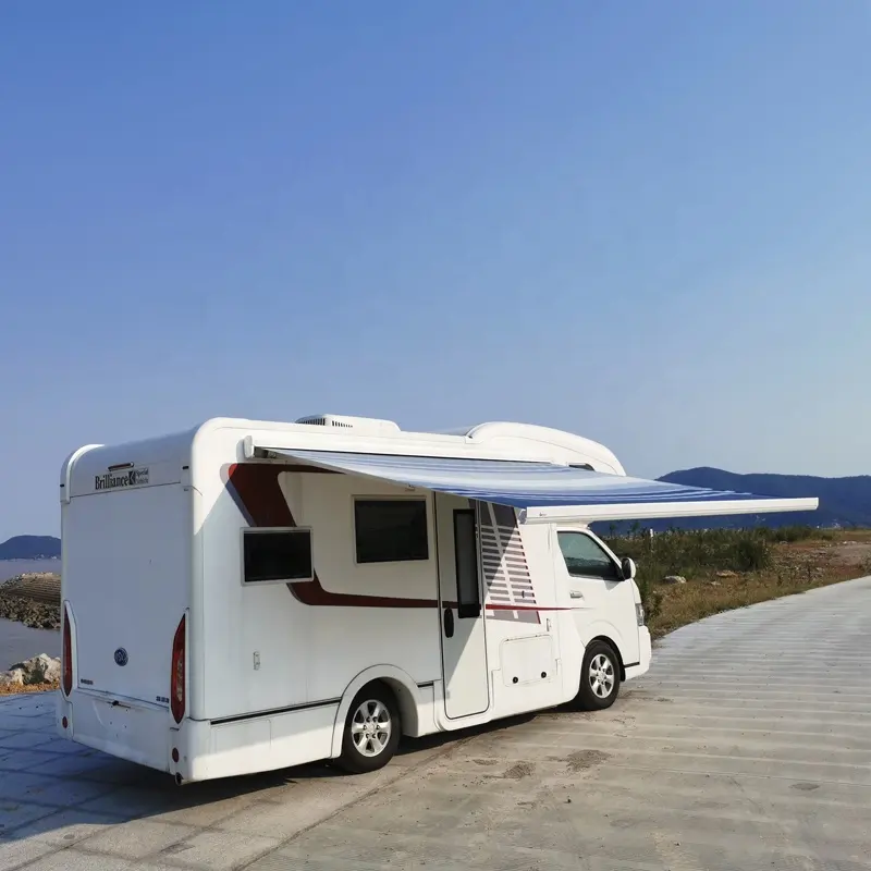 Easy to install motorized and manual control power RV motorhome awning camper Awning