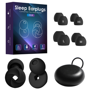 Biểu Tượng Tùy Chỉnh Khá Giảm Tiếng Ồn Earbuds Ngủ Tai Cắm Tiếng Ồn Hủy Bỏ Thính Bảo Vệ Silicone Nút Tai - Product Image 4