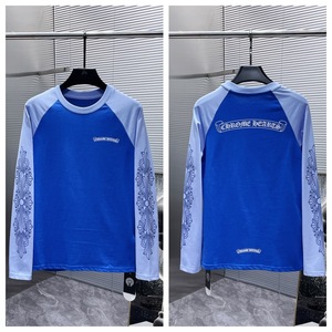 <span class=keywords><strong>T</strong></span>-<span class=keywords><strong>shirt</strong></span> à manches longues pour <span class=keywords><strong>homme</strong></span> en coton peigné de haute qualité, style streetwear, blocs de couleur, manches raglan, respirant, automne - Product Image 3