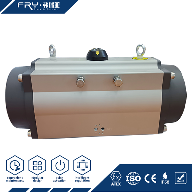 Pneumatic Actuator Mechanical High Torque Output ISO5211 Standard Connection for Power Plant Oil Gas Process Industry