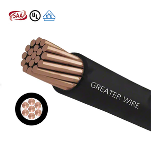 Grosir kabel listrik MTW dengan kabel TEW konduktor tembaga PVC di 8awg 6awg 4awg 2awg untuk alat pemanas