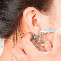 Kit de Perçage d'Oreilles Stérile Jetable – Unité de Sécurité et Hygiène pour Piercing, Outil de Perçage Aseptique, Pistolet de Perçage d'Oreilles