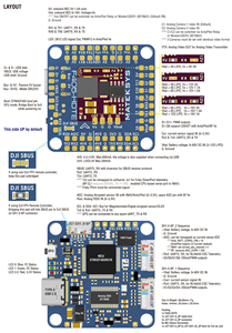 <span class=keywords><strong>MATEK</strong></span> F405-HDTE <span class=keywords><strong>F4</strong></span> ชุดควบคุมการบิน STM32F405 พร้อม BEC คู่ในตัว Baro OSD Blackbox I หรือ Analog VTX สำหรับโดรน FPV RC Freestyle - Product Image 6