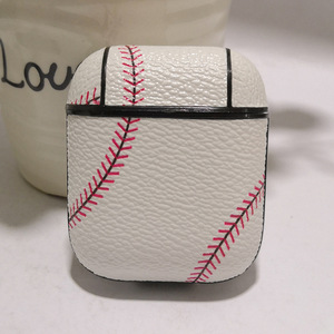 Étui en cuir PU de conception de basket-ball de football de haute qualité antichoc pour <span class=keywords><strong>Airpods</strong></span> Pro 2 3 - Product Image 3