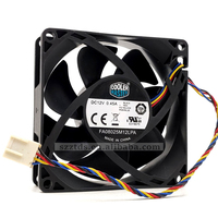 Ventilateur de refroidissement 80mm, 12V, 0,45 a, 8025, 8cm, boîtier d'ordinateur, CPU, PSU, ventilateur de refroidissement pour serveur, 4 broches, 4 lignes avec PWM