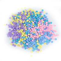 Blocs de construction en plastique en gros, remplissage de balles TPR faites à la main, petites granules, capuchons de perles, accessoires de kit d'artisanat DIY, directement de l'usine