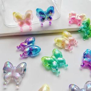 ลูกปัดอะคริลิกแบบเจาะรูตรงไล่ระดับสี2.2มม. ลูกปัดแบบทำมือแบบทำมือสำหรับทำเครื่องประดับวัสดุอุปกรณ์เสริม - Product Image 4