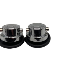 Accessoires de batterie : Lugs de batterie en alliage de zinc chromé moulé sous pression pour caisse claire, tom, grosse caisse