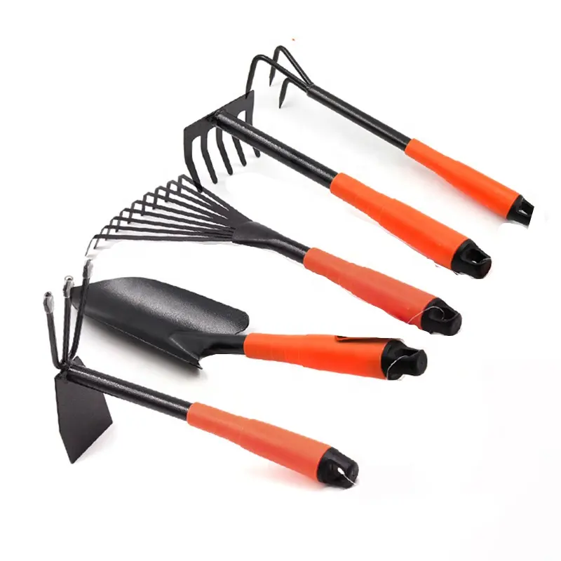 Wholesale 5-Piece Set of Garden Gardening Tools Combination Set with Small Shovel Loose Gardening Tools