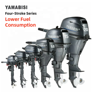 Yamabisi 9.8 HP Động Cơ Thuyền ngoài 4 thì khởi động điện bên ngoài với loại nhiên liệu xăng - Product Image 6