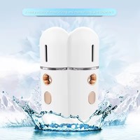 Mini rociador de niebla Nano de mano recargable por USB, cuidado de la piel, hidratación profunda e hidratación, Mini vaporizador Facial Nano Spray de viaje
