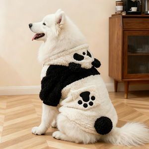 Ropa de Invierno para Perros, Gruesa y Cálida, Disfraz de Panda de Dos Patas para Perros Medianos y Grandes como Golden Retriever y Samoyed - Product Image 2