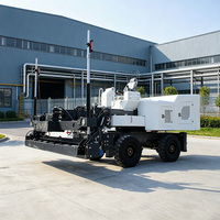 Machine à laser de nivellement de béton diesel Jiubang, capacité de carburant 170L, poids unitaire 5500kg, 35,5kW haute efficacité, pour pente plate 3D