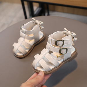 Sandalias de Verano para Bebés que Empiezan a Caminar, Sandalias Abiertas Transpirables Antideslizantes para Niños y Niñas, Sandalias Planas para la Playa - Product Image 5