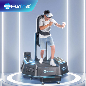 วิดีโอเสมือนจริง<span class=keywords><strong>เก</strong></span>มยิงปืน5D พื้นที่วอล์ค<span class=keywords><strong>เก</strong></span><span class=keywords><strong>อร</strong></span>์แพลตฟ<span class=keywords><strong>อร</strong></span>์ม VR วิ่งพ็อด VR ผู้เ<span class=keywords><strong>ล</strong></span>่นหลาย<span class=keywords><strong>ค</strong></span>น VR เดินสำหรับเด็ก - Product Image 1