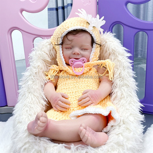 Personalizar 20 pulgadas de silicona suave muñeca realista y lindo Bebes De Siliconas sólido juguete Niño - Product Image 5