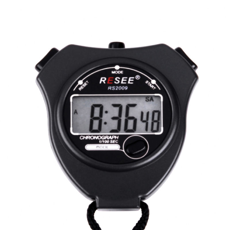Resee Brand Digital Stop Watch Movement Digital Stop Fashion Gift Watch Mini Stop Watch