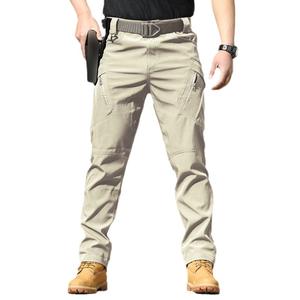 <span class=keywords><strong>Pantaloni</strong></span> Cargo da <span class=keywords><strong>uomo</strong></span> di alta qualità resistenti all'acqua Multi tasche rilassate elasticizzati ad asciugatura rapida <span class=keywords><strong>pantaloni</strong></span> da lavoro - Product Image 2