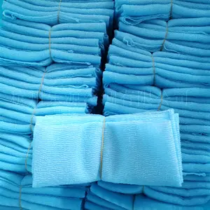 Long Size Exfoliating Body Washcloth Japanese High Quality Scrubber Cloth Nylon Body Bath Towels