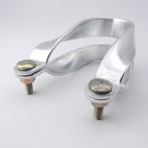 Connecteur croisé à maillons de chaîne pour accessoires de serres Support de Purlin en alliage d'aluminium - Product Image 3