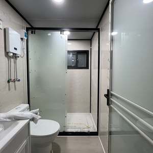 Maison conteneur préfabriquée en acier à double aile extensible, 2 chambres, villa moderne <span class=keywords><strong>de</strong></span> luxe, hôtel extérieur, bar, cuisine - Product Image 5