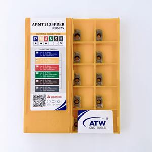 Groothandel Van Hoge Hardheid Wolfraamcarbide Inzetstukken Apmt1135pder <span class=keywords><strong>Carbide</strong></span> Inzetstukken Cnc Tools Oem Odm - Product Image 2