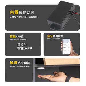 Smart Electric Lift Up Door Support Rod For Cabinets Wall Folding Doors Hardware Automatic Opener Accessories - Product Image 2