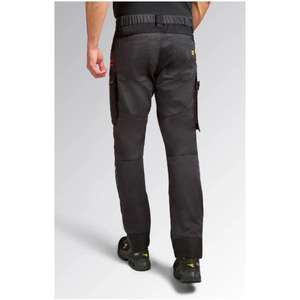 DIADORA UTILITY - 702.180800-C8817/L Pantalón de rendimiento elástico de materiales mixtos PANTALÓN NEGRO/Phantom WORK - Product Image 3