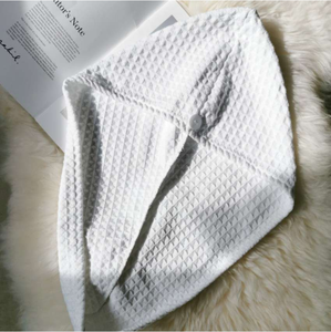 Quick Waffle <strong>Micro</strong> Fiber Pink Drying <strong>Micro</strong> <strong>Fibre</strong> Stain Resistant Wholesale Microfiber <strong>Hair</strong> <strong>Towels</strong> Wrap Custom Label for <strong>Hair</strong> - Product Image 5