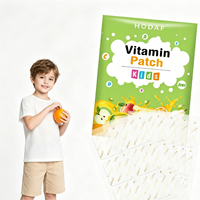 HODAF Patchs Transdermiques Multivitaminés pour Enfants – Supplément de Zinc pour Soutenir la Croissance et l'Immunité des Enfants – Patchs Nutritionnels Topiques – Vente en Gros