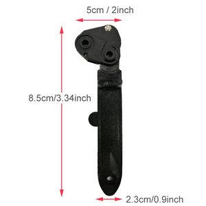 Kit de fixation de sangle de jambe en polymère, réglable, universel, à dégagement rapide, support d'outils pour sports de plein air, accessoire de camping et de randonnée - Product Image 2