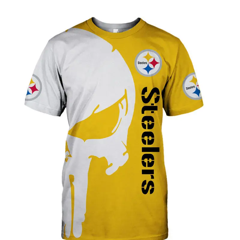 2022 Hot Sales Football NFLes 3D print sport short sleeves 32 teams T-shirt Jersey