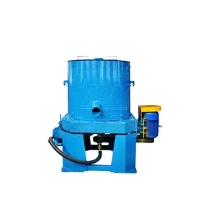 Small Scale 3 - 5Tph Fine Gold Recovery Machine South Africa Centrifugal Ore Separator STLB30 Blue Bowl Gold Concentrator Rubber