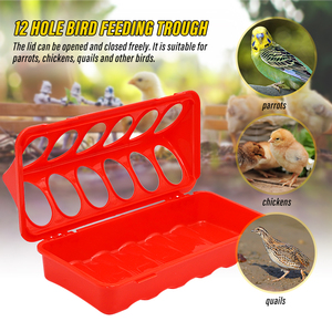 Plastic Bird Feeding Trough Poultry Bird <strong>Feeder</strong> Bucket 12holes Plastic Poultry <strong>Feeder</strong> Outdoor Bird <strong>Feeders</strong> for Sale - Product Image 6