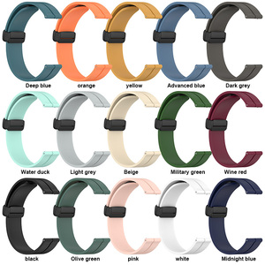 Forwelleny 22Mm 20Mm Silicone Ban Nhạc Đối Với Samsung Galaxy Đồng Hồ 5/4/3 Từ <span class=keywords><strong>Clasp</strong></span> Đồng Hồ Dây Đeo Vòng Đeo Tay Vành Đai Đối Với Amazfit Gtr/Gts - Product Image 3