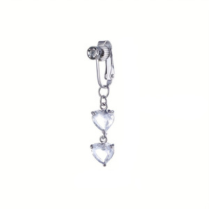Anillos <span class=keywords><strong>de</strong></span> <span class=keywords><strong>ombligo</strong></span> <span class=keywords><strong>de</strong></span> clip con circonitas cúbicas <span class=keywords><strong>de</strong></span> moda 2026, joyería <span class=keywords><strong>de</strong></span> <span class=keywords><strong>piercing</strong></span> <span class=keywords><strong>falso</strong></span> sin perforación para mujer - Product Image 5