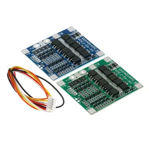 Carte de protection de charge BMS 4S 3.2V 3.7V 30A pour batteries LiFePO4 / Lithium 12.8V 14.4V 18650 32650 avec équilibrage - Product Image 2