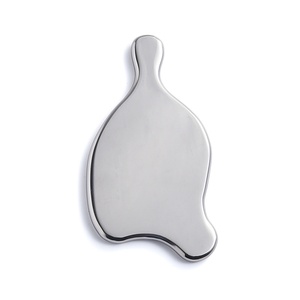 Artículos Promocionales, Masajeador Facial y Corporal Personalizado, Herramienta de Masaje Gua Sha de Acero Inoxidable - Product Image 1