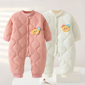 Vente en gros Pyjama pour bébé en polyester extensible CPC pour garçons et filles de 0 à 12 <span class=keywords><strong>mois</strong></span> pour l'hiver et l'automne barboteuse pour nouveau-né - Product Image 1