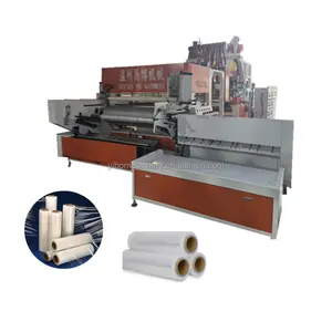 Fully automatic high speed stretch cling film making machine production line