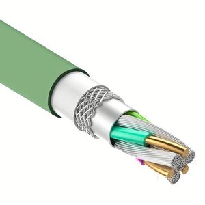 สายเคเบิล USB Type C ซิลิโคนเหลว 3A สายไมโครยูเอสบี ชาร์จเร็ว สายดาต้ามือถือ - Product Image 2