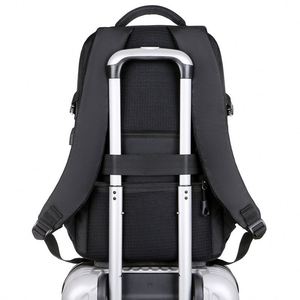 Sac à dos unisexe personnalisable pour ordinateur portable 14-17 pouces en nylon avec cordon de serrage imperméable en tissu Oxford - Product Image 4