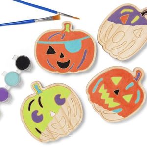 Juguete de rompecabezas de calabaza Mondo Llama transfronterizo al por mayor, adornos de calabaza para pintar y dibujar DIY para niños - Product Image 4