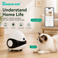 Kamera Pemantau Hewan Peliharaan WiFi Pintar Ramah Lingkungan Terlaris dengan Aplikasi Tuya Smart dan Penghindaran Rintangan Otomatis untuk Kucing
