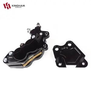 Pinza anteriore KINGHAM 4p per moto Nmax Aerox quattro pistoni universale CNC Include staffa moto anteriore Kaliper OEM ODM