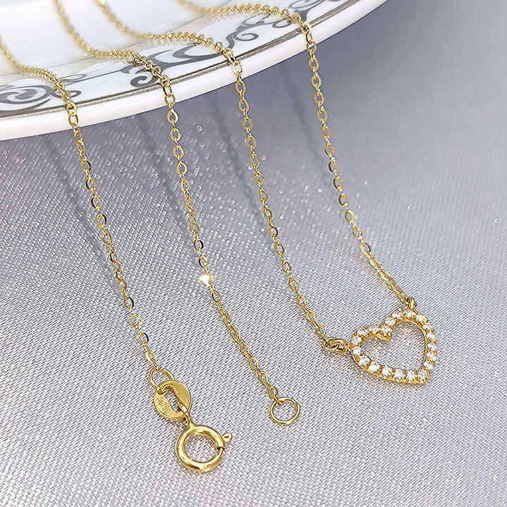 アクセサリー 18k AU750 Hallow Heart Pendant アクセサリー 18k AU750 Hallow Heart Pendant 18K Rose Gold Heart