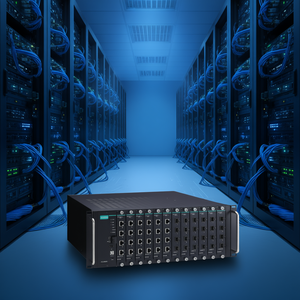 Moxa ICS-G7848A-HV-HV Industrial <b>10Gb</b> Enterprise <b>Switch</b> with Modular Structure 48x1000Mbps RJ45 Ports IEEE 802.3 Protocol - Product Image 3