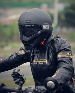 Casco Convertible <span class=keywords><strong>de</strong></span> Grado Profesional, Homologado 3C, Buena Ventilación, Protección Fuerte, Casco Elegante para Uso Diario - Product Image 2